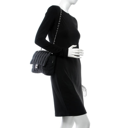 Chanel Nylon Square Quilted Flap Black 2 of 7