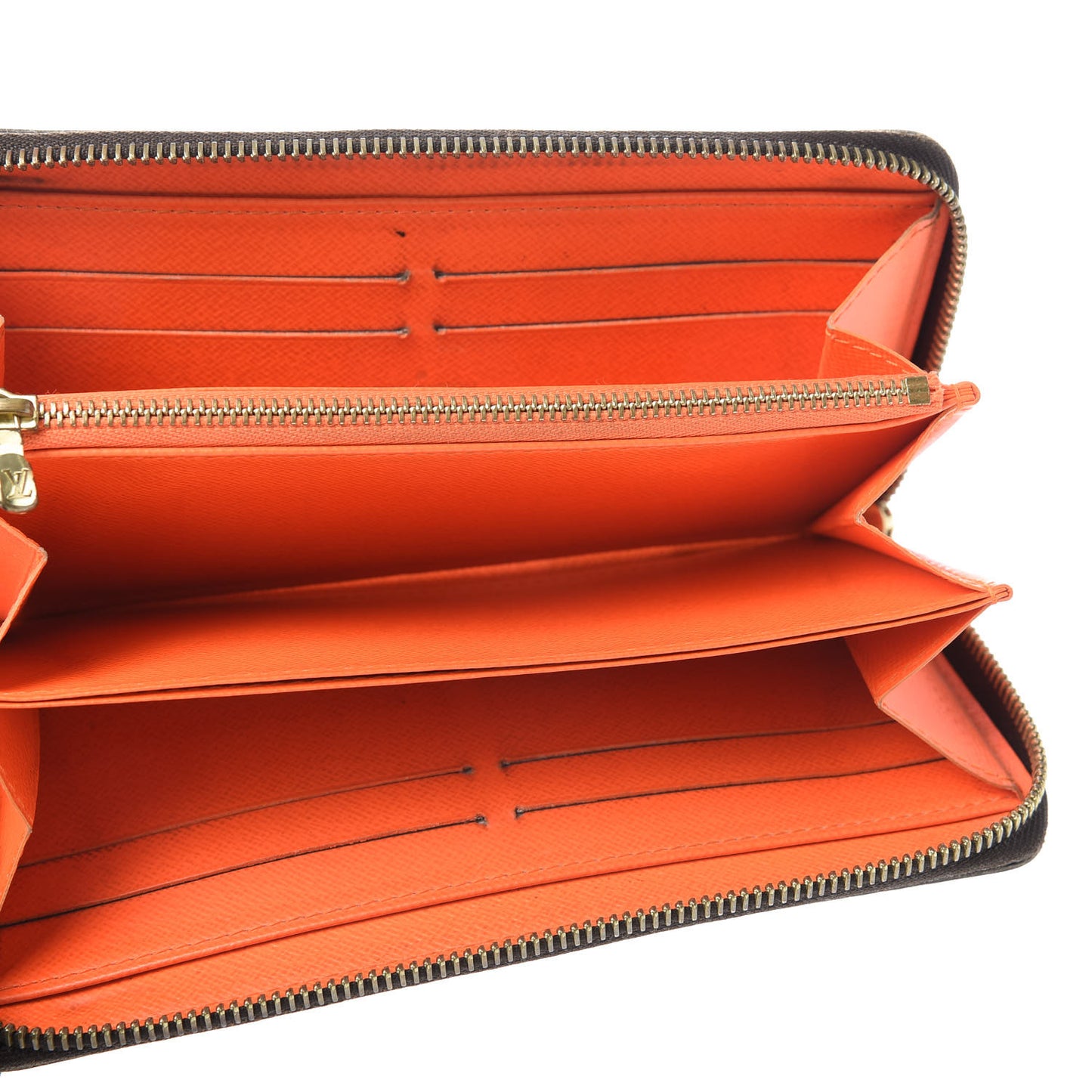 Monogram Graffiti Zippy Wallet Orange