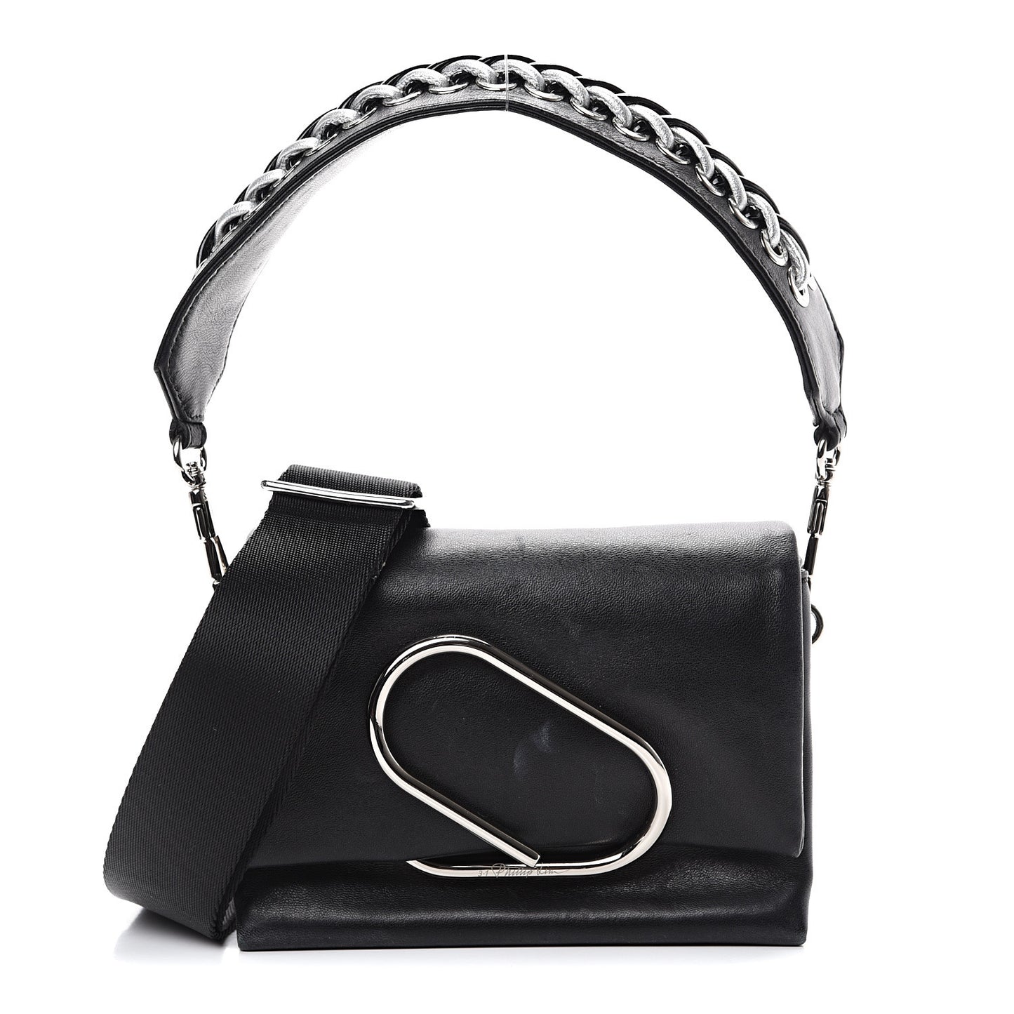 3.1 Lambskin Micro Alix Sport Bag Black