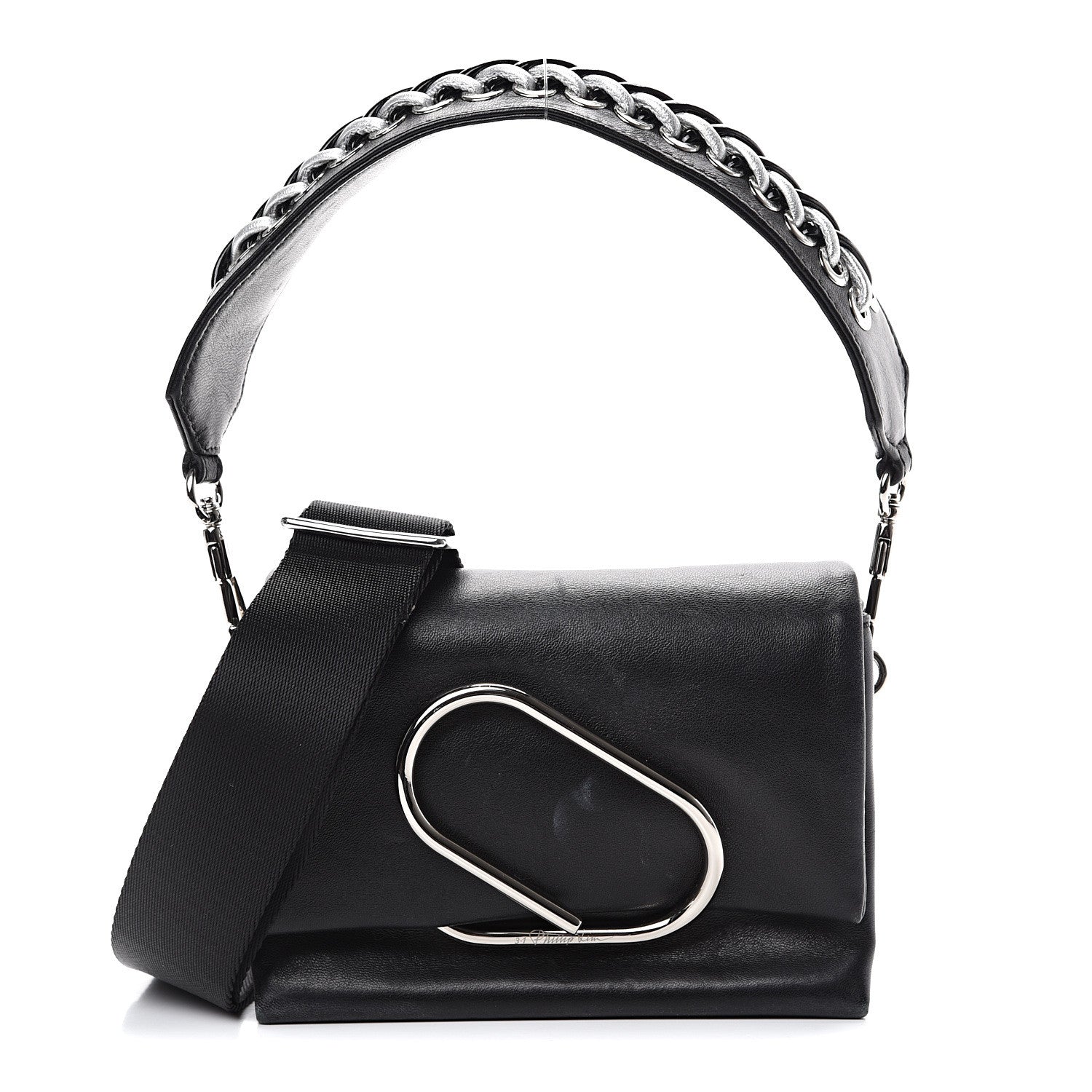 3.1 Phillip Lim 3.1 Lambskin Micro Alix Sport Bag Black 1 of 19