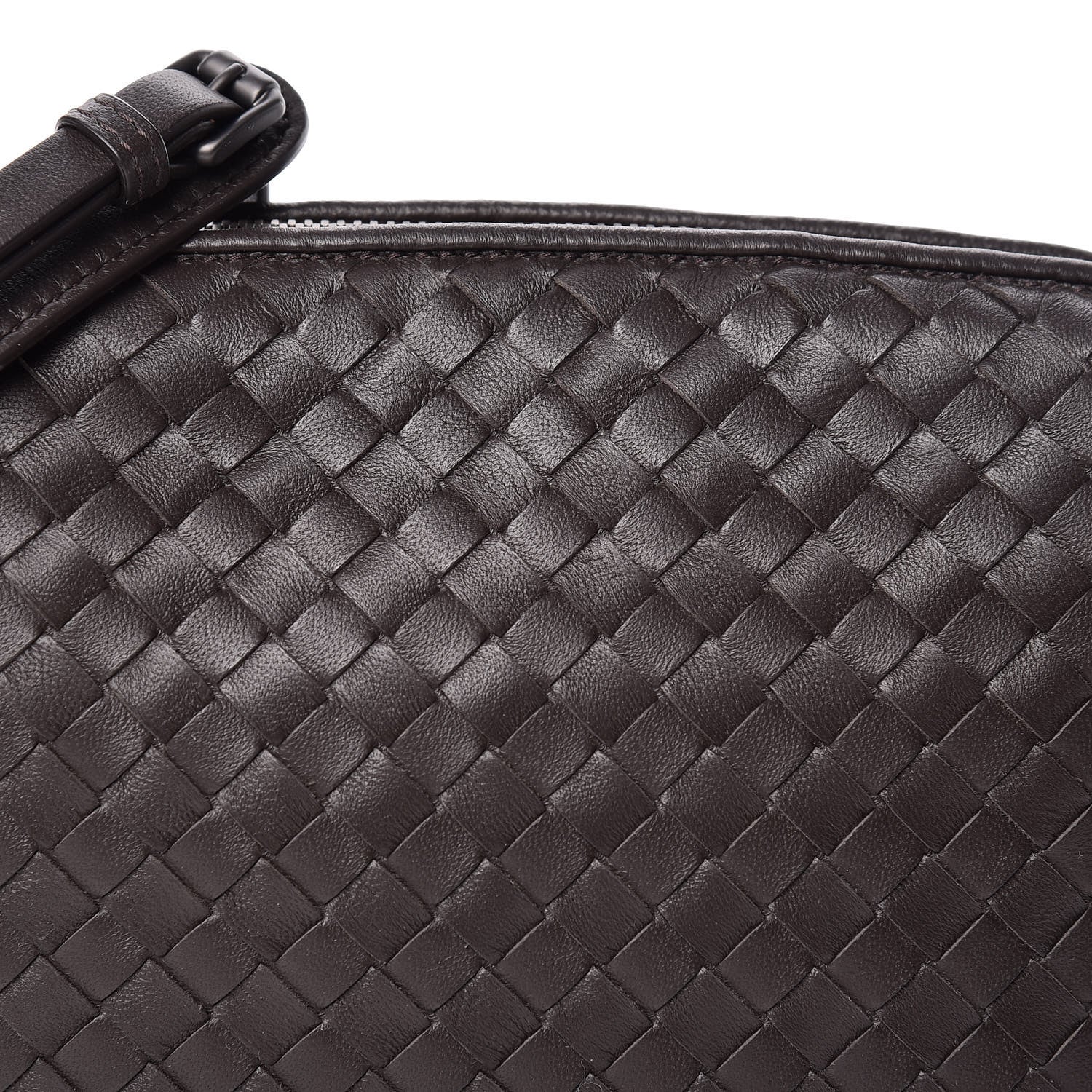 Bottega Veneta Nappa Intrecciato Pillow Crossbody Messenger Ebano 11 of 11