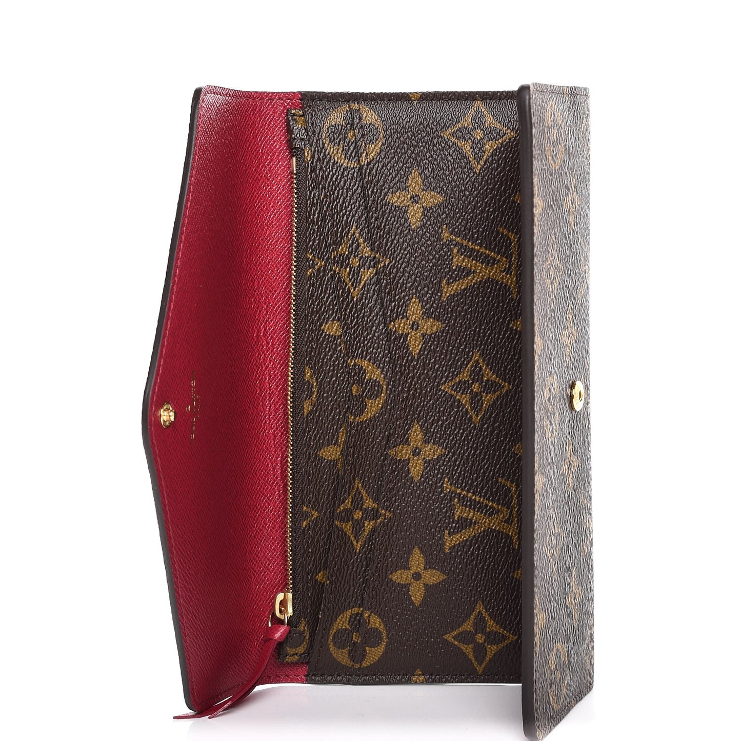 Monogram Josephine Wallet Fuchsia