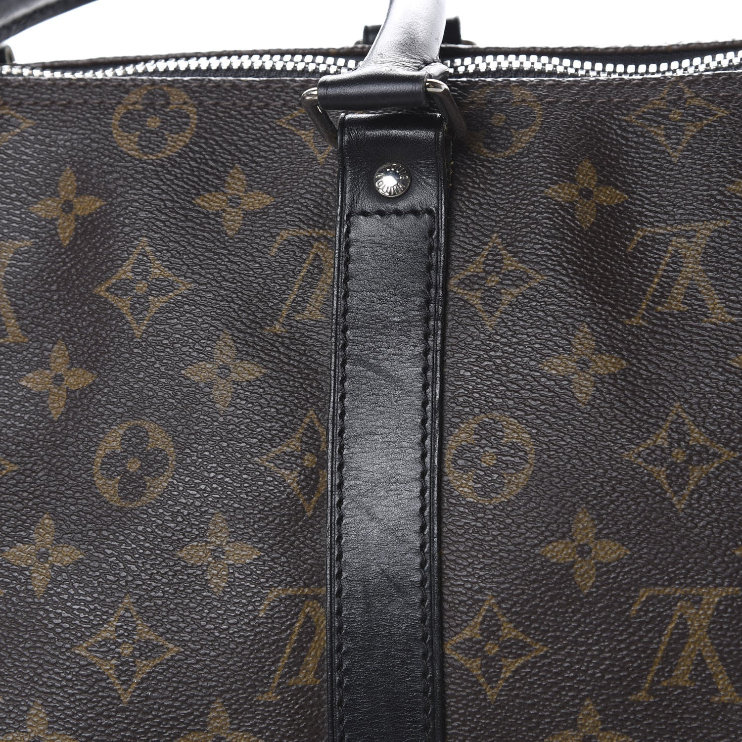 Louis Vuitton Monogram Macassar Keepall Bandouliere 45 15 of 16