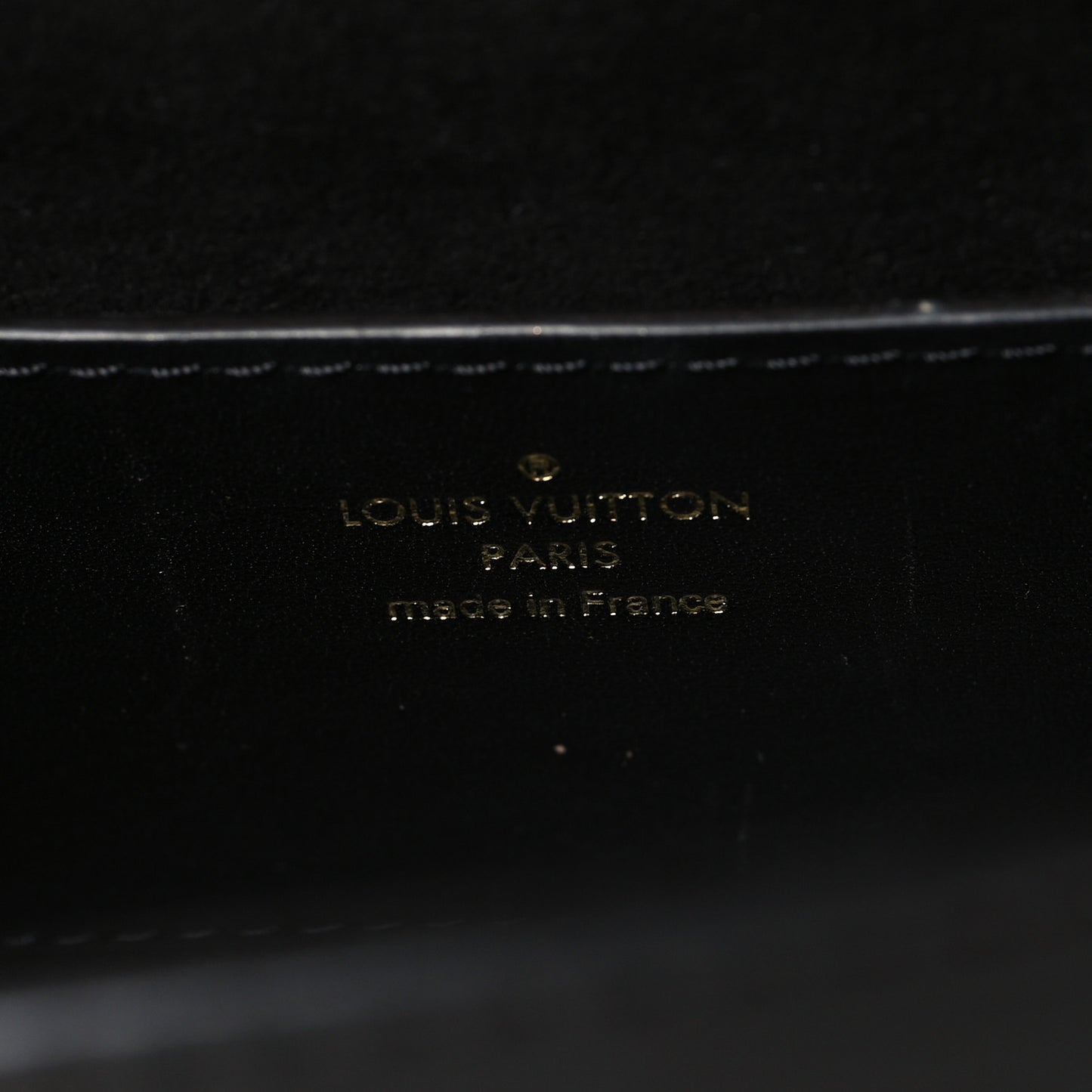 Veau Satin Monogram Twist Shoulder Bag MM Black