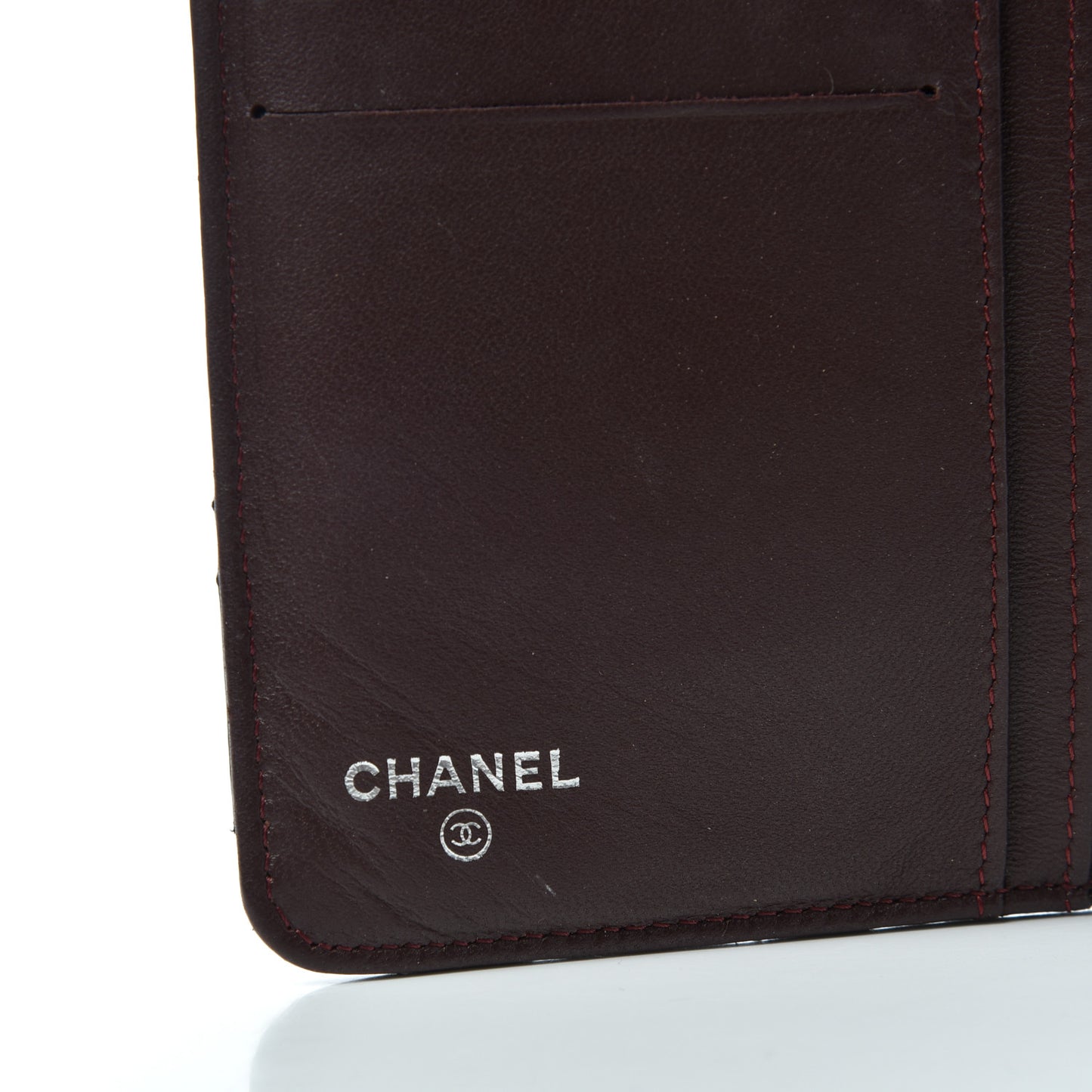 Lambskin Quilted Zipped Pocket Wallet Black