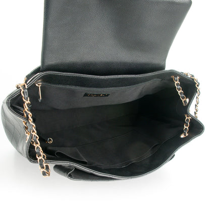 Chanel Caviar Quilted Flap Tote Black 5 of 8