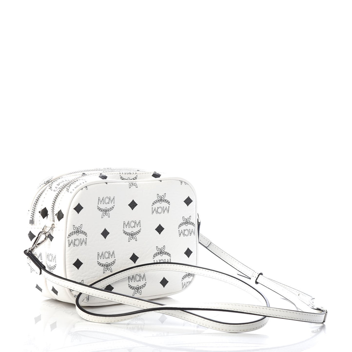 Visetos Camera Crossbody Bag White
