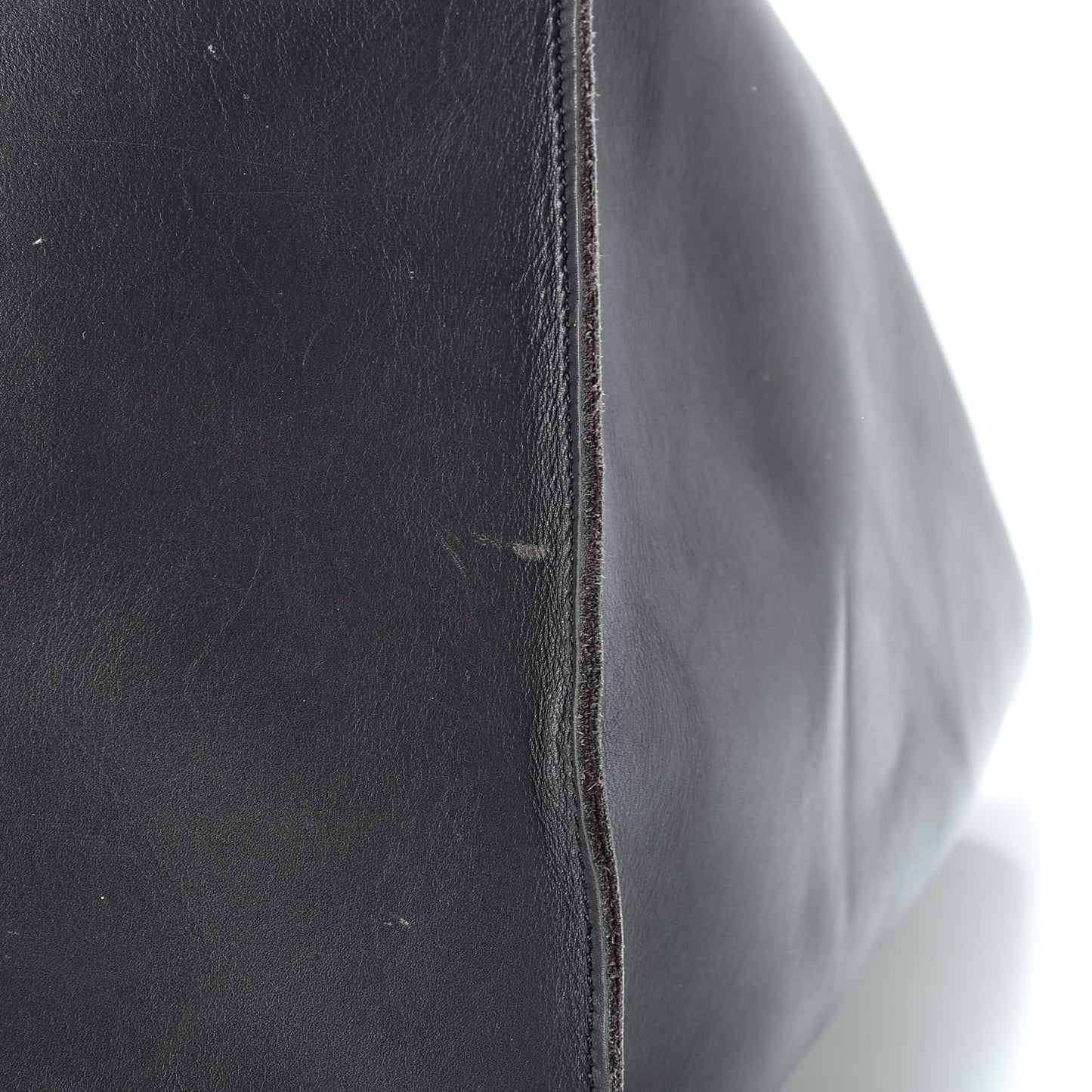 Smooth Calfskin Medium Big Bag Liquorice