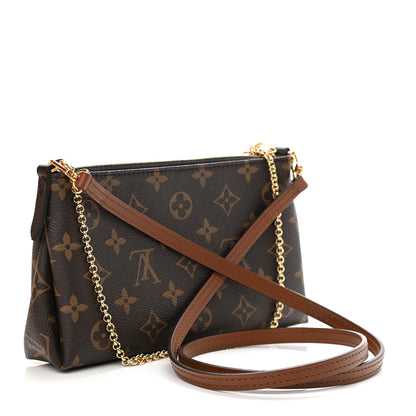Louis Vuitton Monogram Pallas Clutch Black 3 of 11