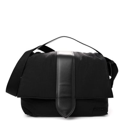 Jacquemus Padded Nylon Le Bambimou Messenger Bag Black 1 of 11