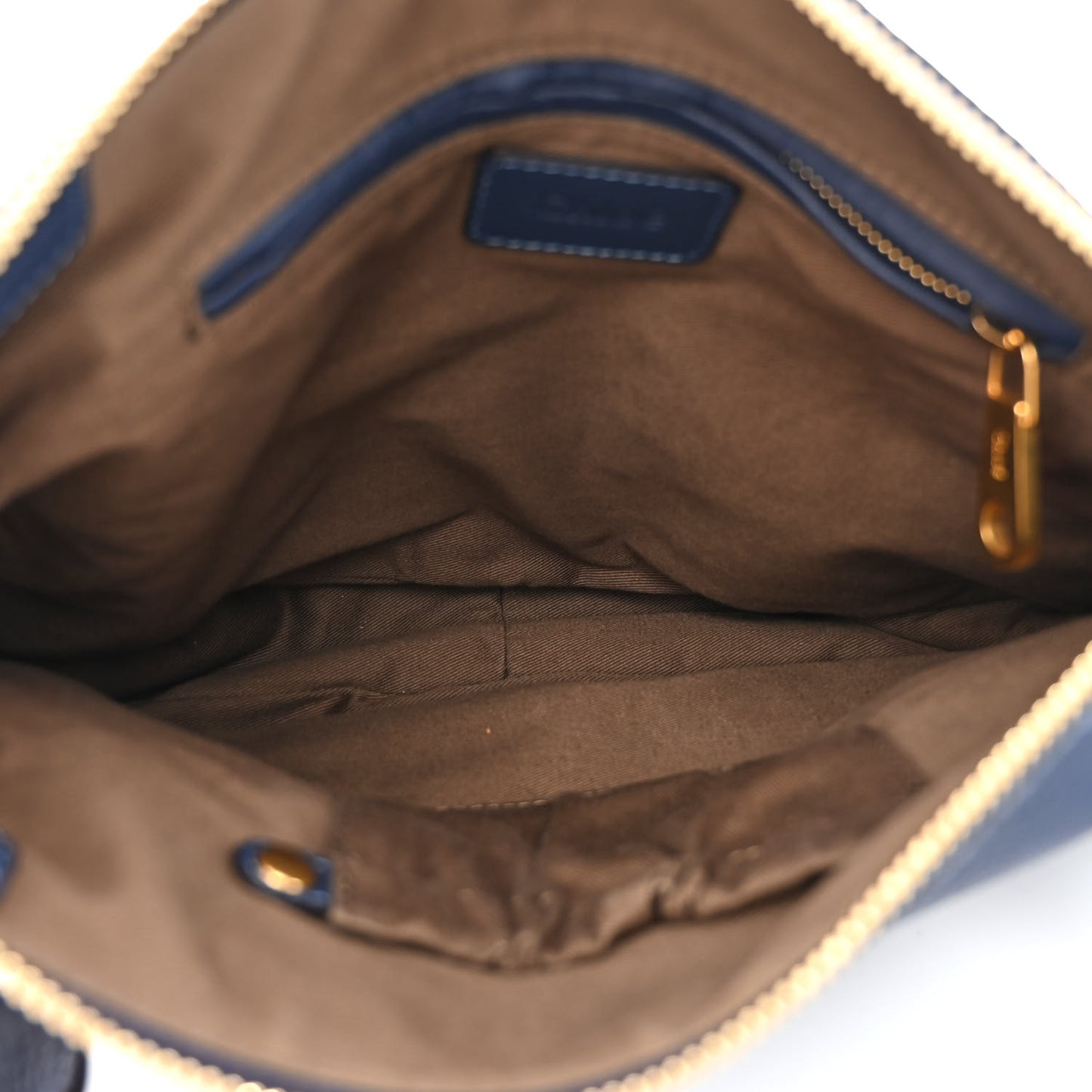 Calfskin Medium Marcie Satchel Royal Navy