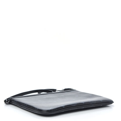 MCM Visetos Medium Crossbody Pouch Black 4 of 9