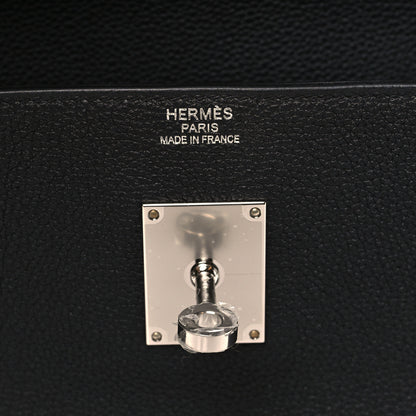 Hermes Togo Maxi Kelly Retourne 42 Black 5 of 9