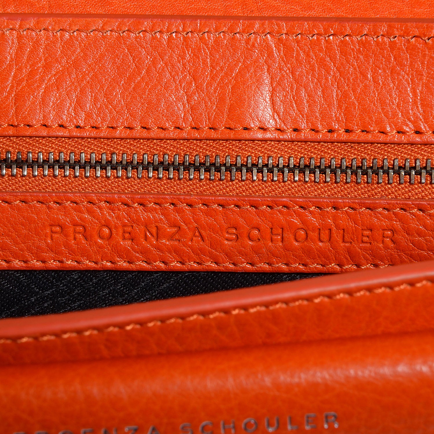 Proenza Schouler Leather Mini PS11 Classic Shoulder Bag Tangerine 12 of 12