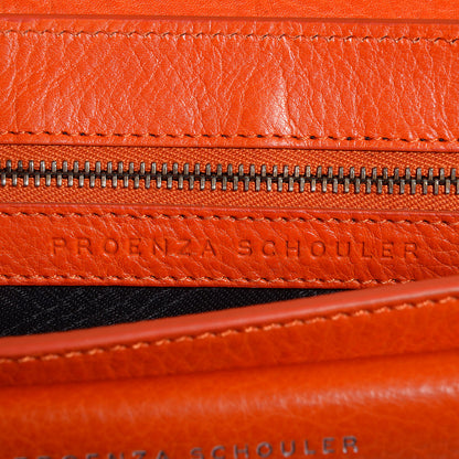 Proenza Schouler Leather Mini PS11 Classic Shoulder Bag Tangerine 12 of 12
