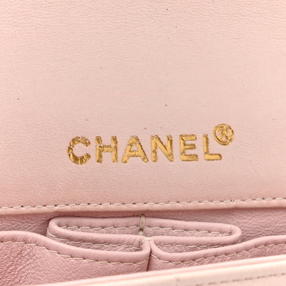 Chanel Lambskin East West Chocolate Bar Flap Pink 6 of 19