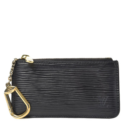 Louis Vuitton Epi Key Pouch Black 1 of 7