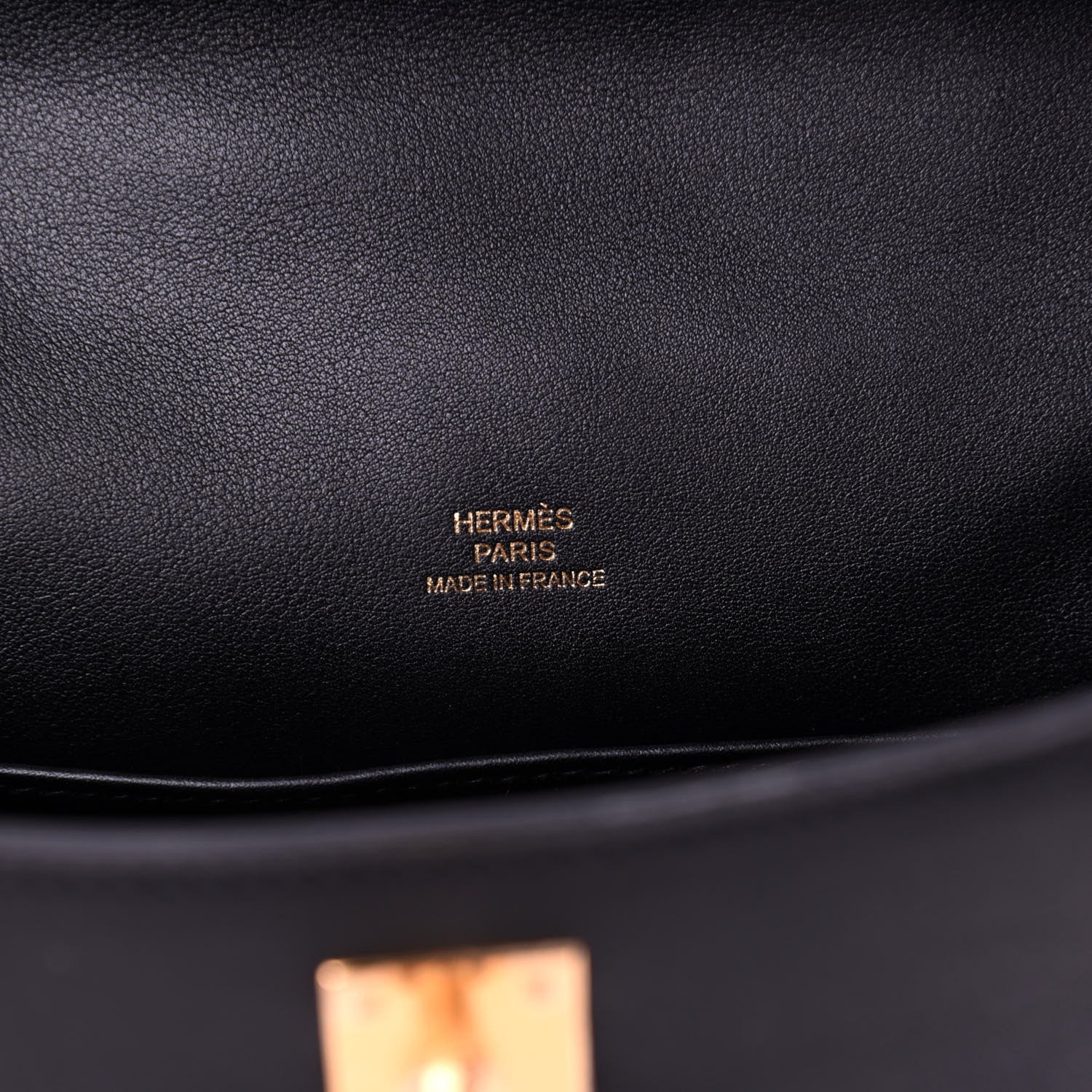 Hermes Swift Kelly Pochette Clutch Black 18 of 25