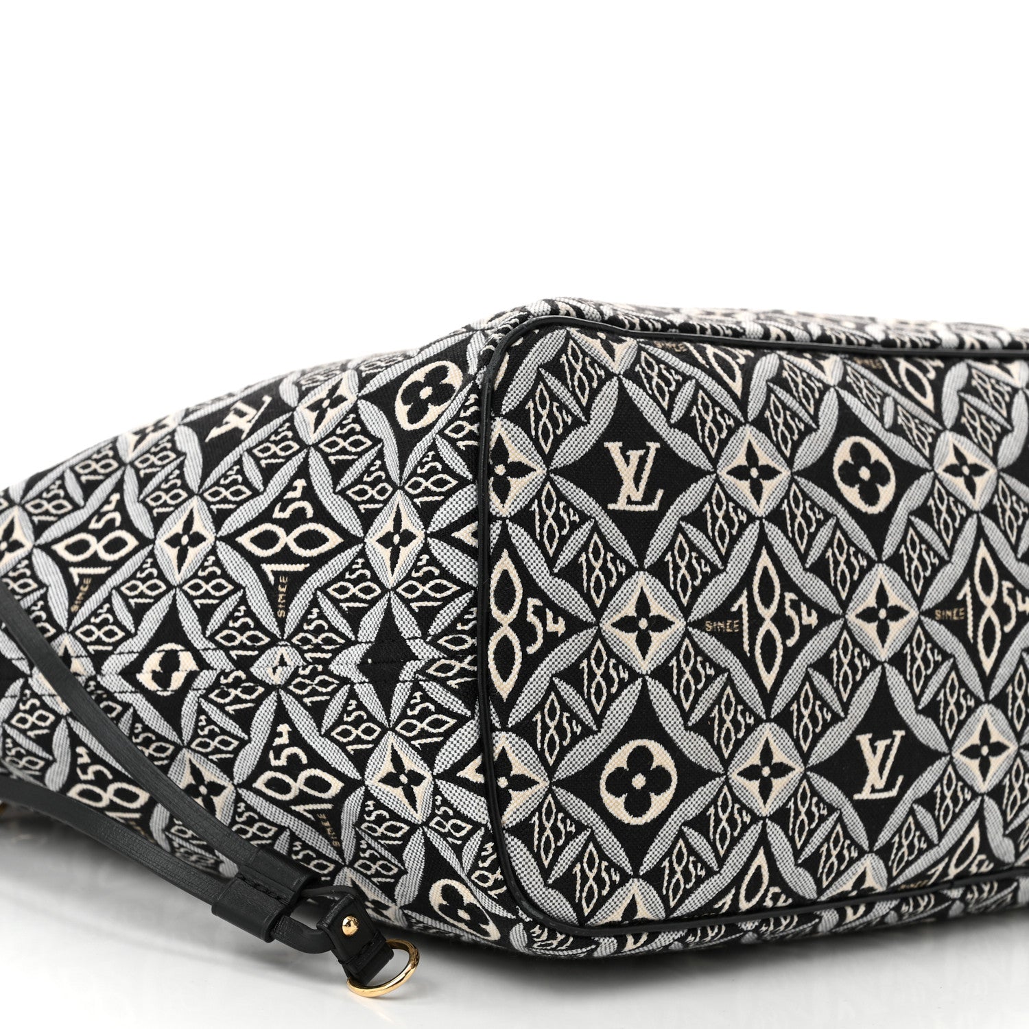 Louis Vuitton Jacquard Since 1854 Neverfull MM Grey 9 of 10