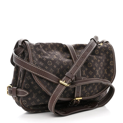 Louis Vuitton Monogram Mini Lin Saumur Ebene 3 of 12
