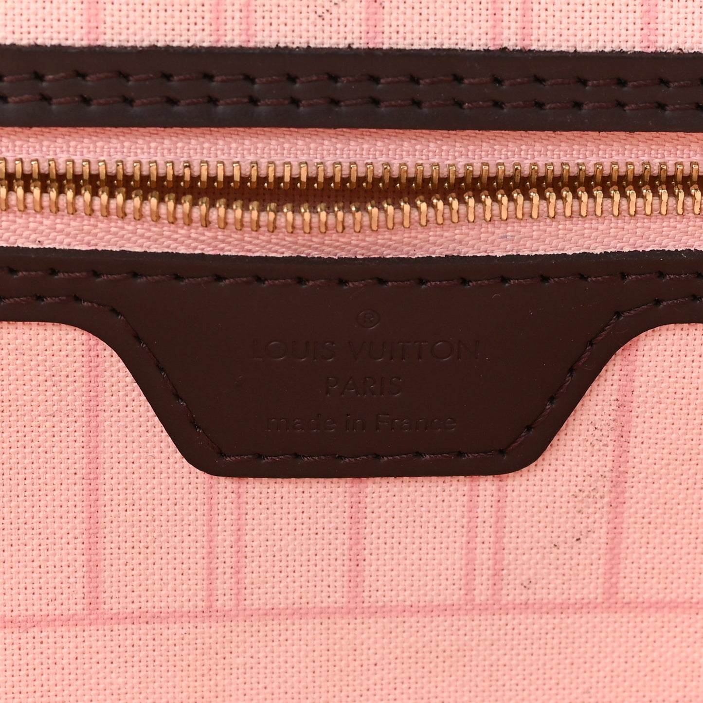 Damier Ebene Neo Neverfull MM Rose Ballerine