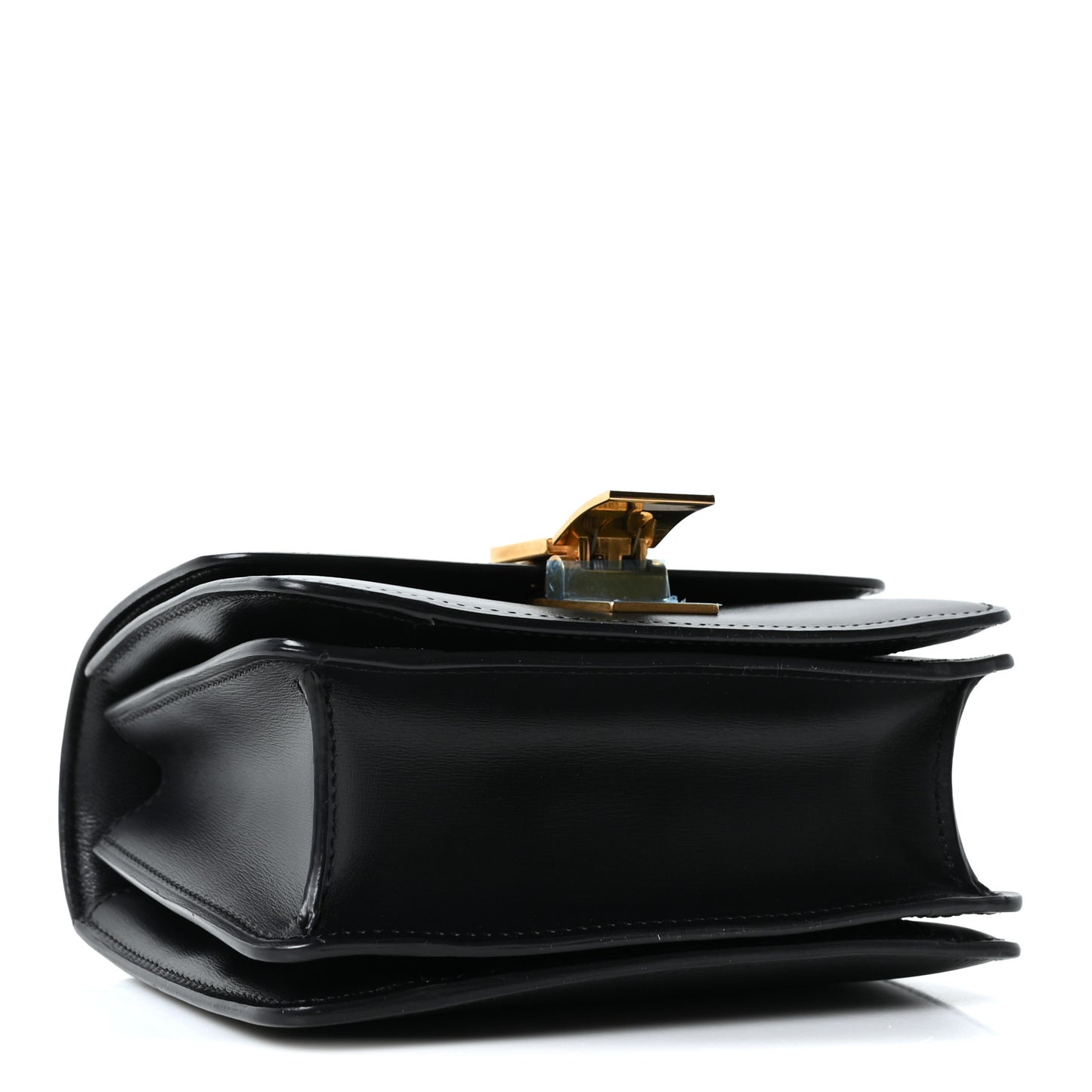 Box Calfskin Small Classic Box Flap Bag Black