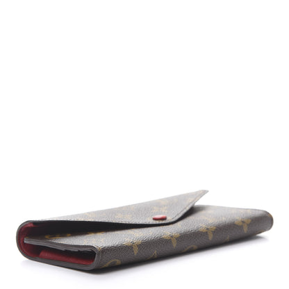 Louis Vuitton Monogram Josephine Wallet Red 4 of 13