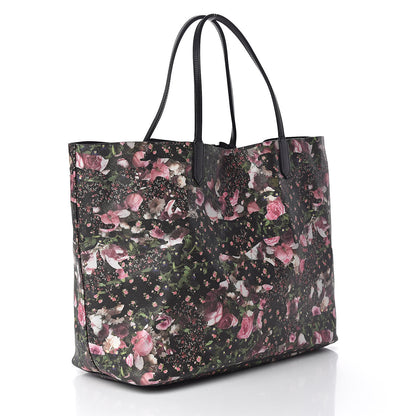 Givenchy Coated Canvas Roses Camouflage Print Large Antigona Tote Black 3 of 11