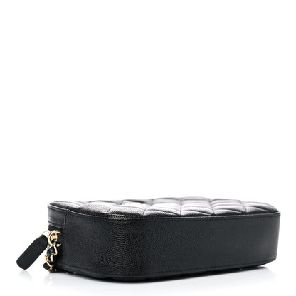 Chanel Caviar Quilted Vanity With Chain Black 4 of 11