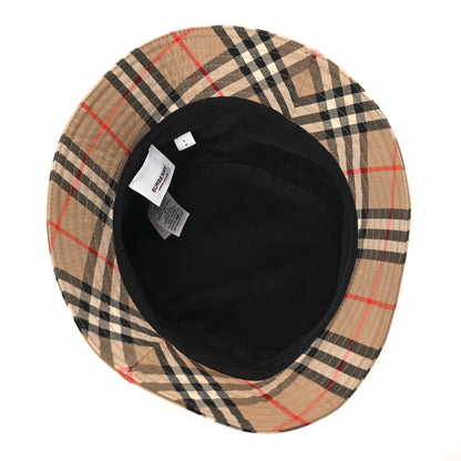 Burberry Technical Cotton Vintage Check Bucket Hat L Archive Beige 6 of 7