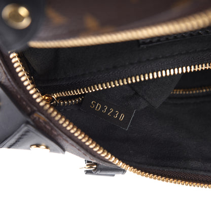 Louis Vuitton Monogram Petite Malle Souple Black 9 of 9