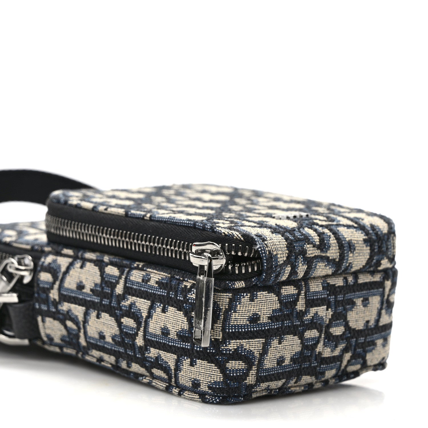 Christian Dior Oblique Micro Rider Pouch Blue 9 of 13