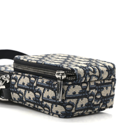 Christian Dior Oblique Micro Rider Pouch Blue 9 of 13