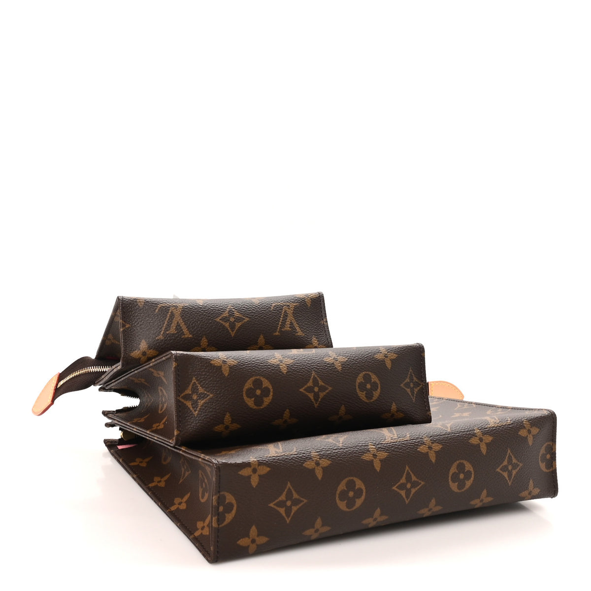 Louis Vuitton Monogram Trio Toilet Pouch Set 4 of 9