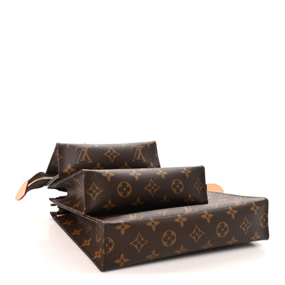 Louis Vuitton Monogram Trio Toilet Pouch Set 4 of 9
