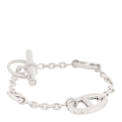 Hermes Sterling Silver Farandole Bracelet LG 1 of 4