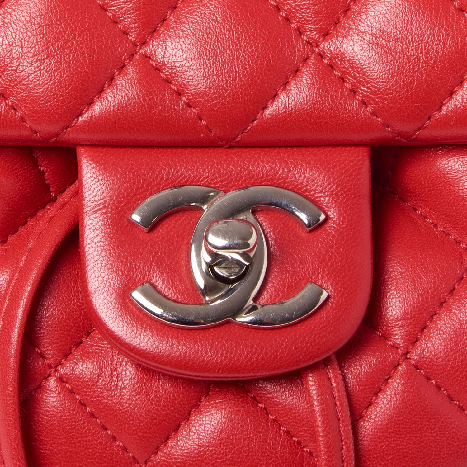 Chanel Lambskin Quilted Small Urban Spirit Backpack Red 7 of 11