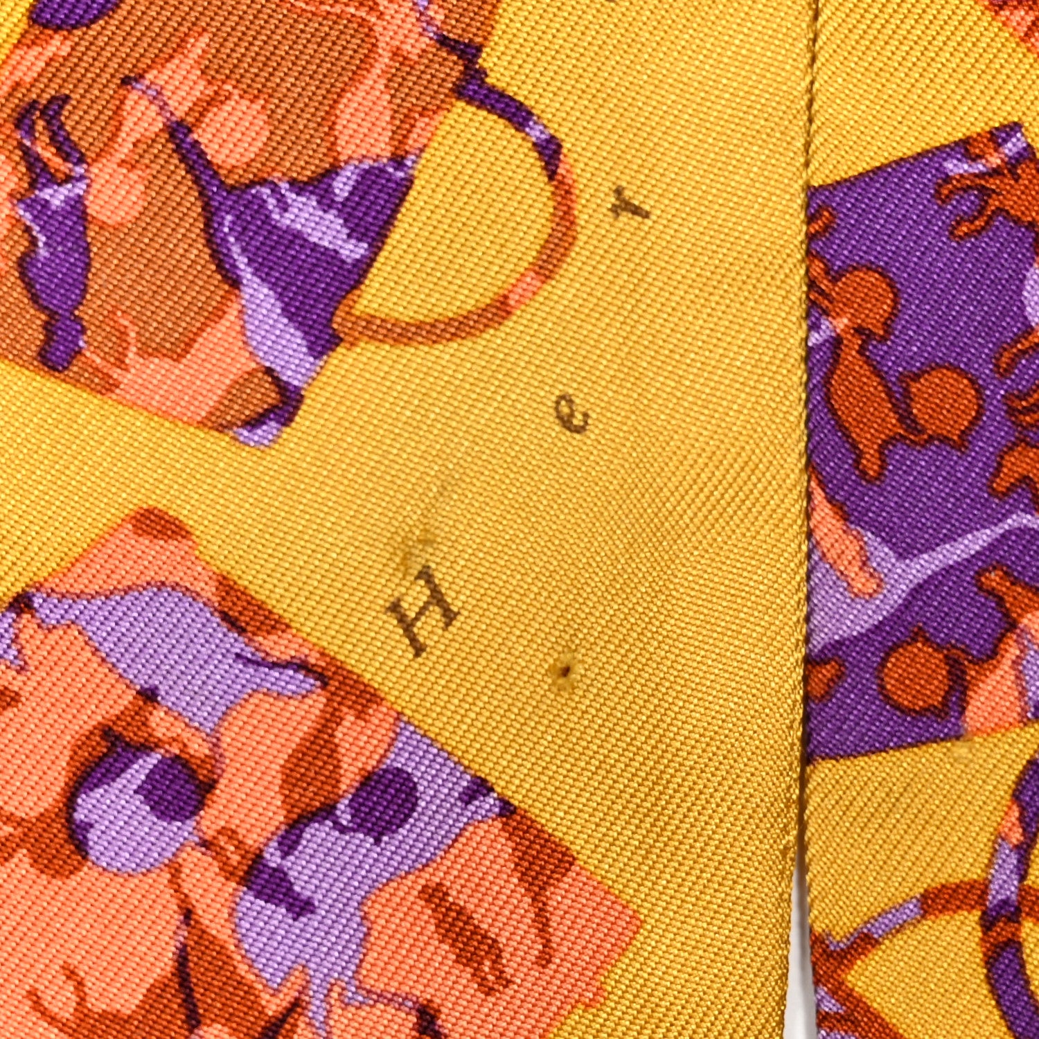 Hermes Silk Kelly En Caleche Twilly 5 of 6