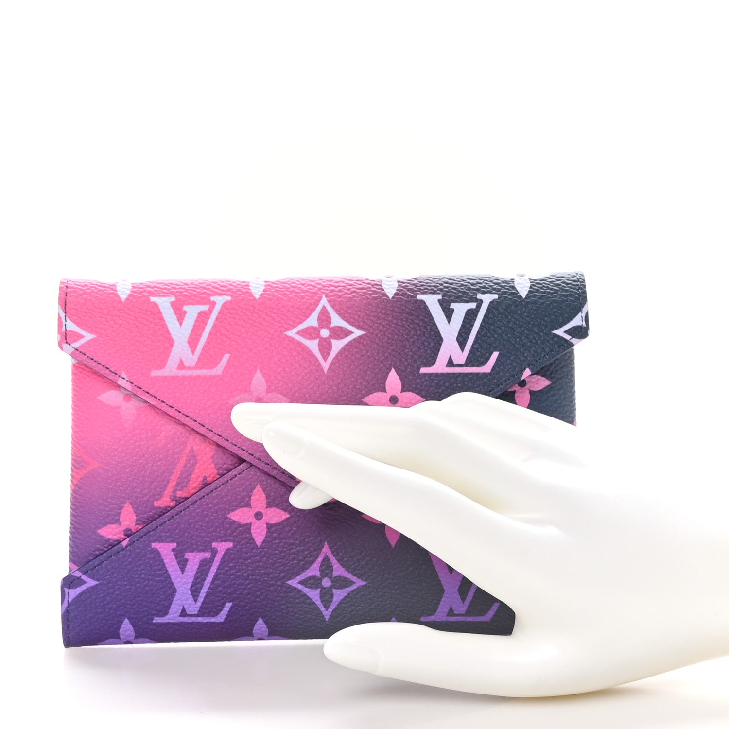 Louis Vuitton Monogram Spring In The City Medium Kirigami Pochette Insert Midnight Fuchsia 2 of 7