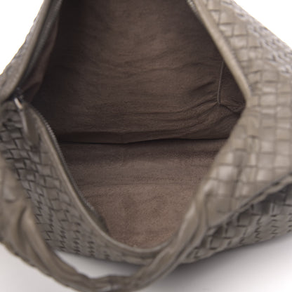 Bottega Veneta Nappa Intrecciato Large Veneta Hobo Grey 4 of 9