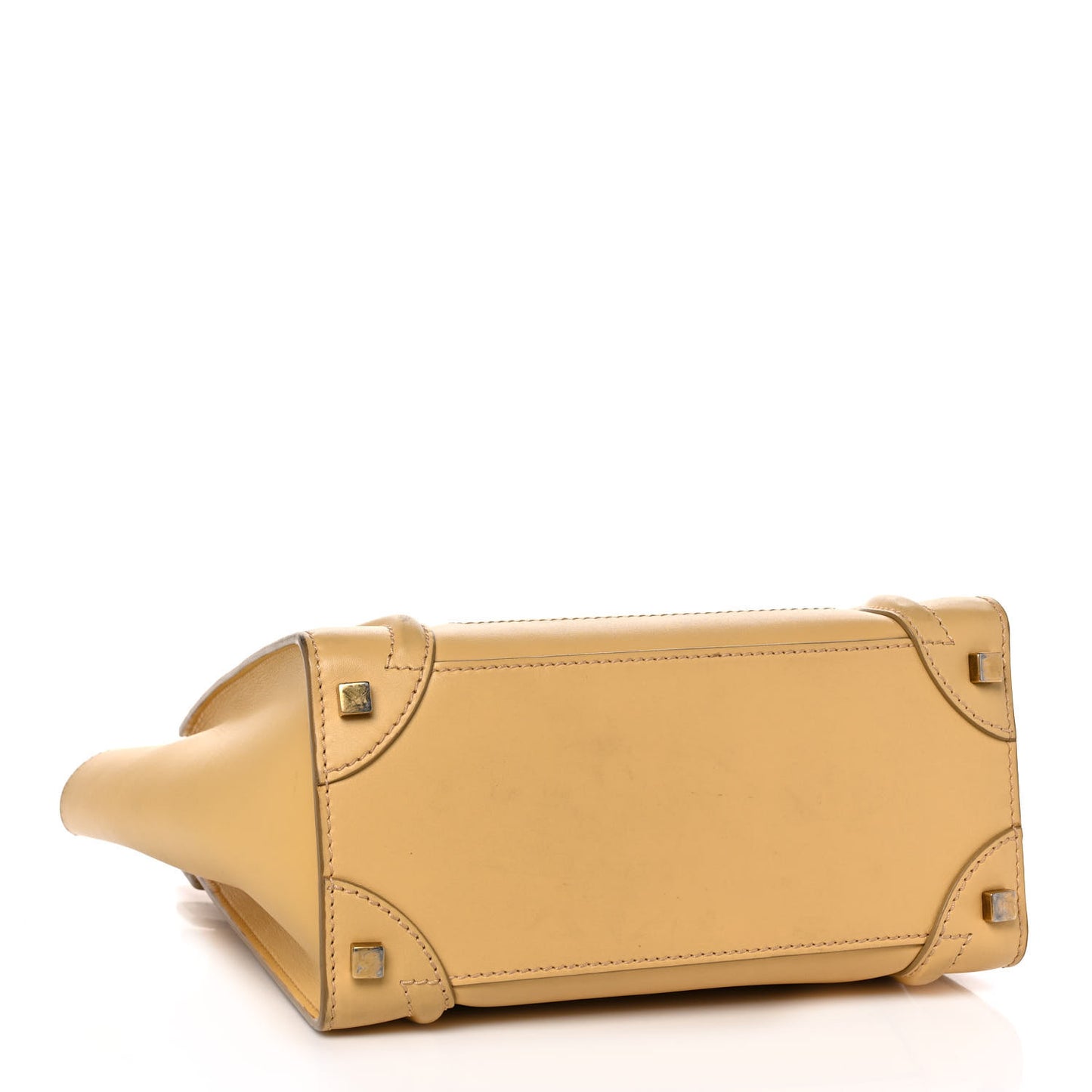 Smooth Calfskin Micro Luggage Butter