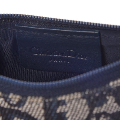 Christian Dior Monogram Saddle Pouch Navy Blue 6 of 8