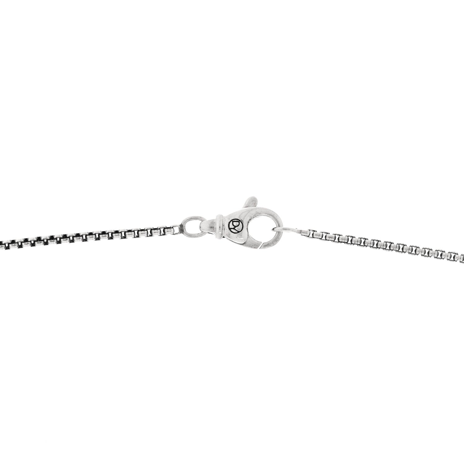 David Yurman Sterling Silver 18K Yellow Gold Diamond Cultured Pearl Cluster Pendant Necklace 4 of 4
