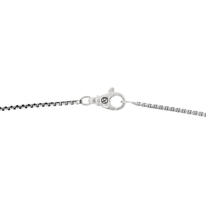 David Yurman Sterling Silver 18K Yellow Gold Diamond Cultured Pearl Cluster Pendant Necklace 4 of 4