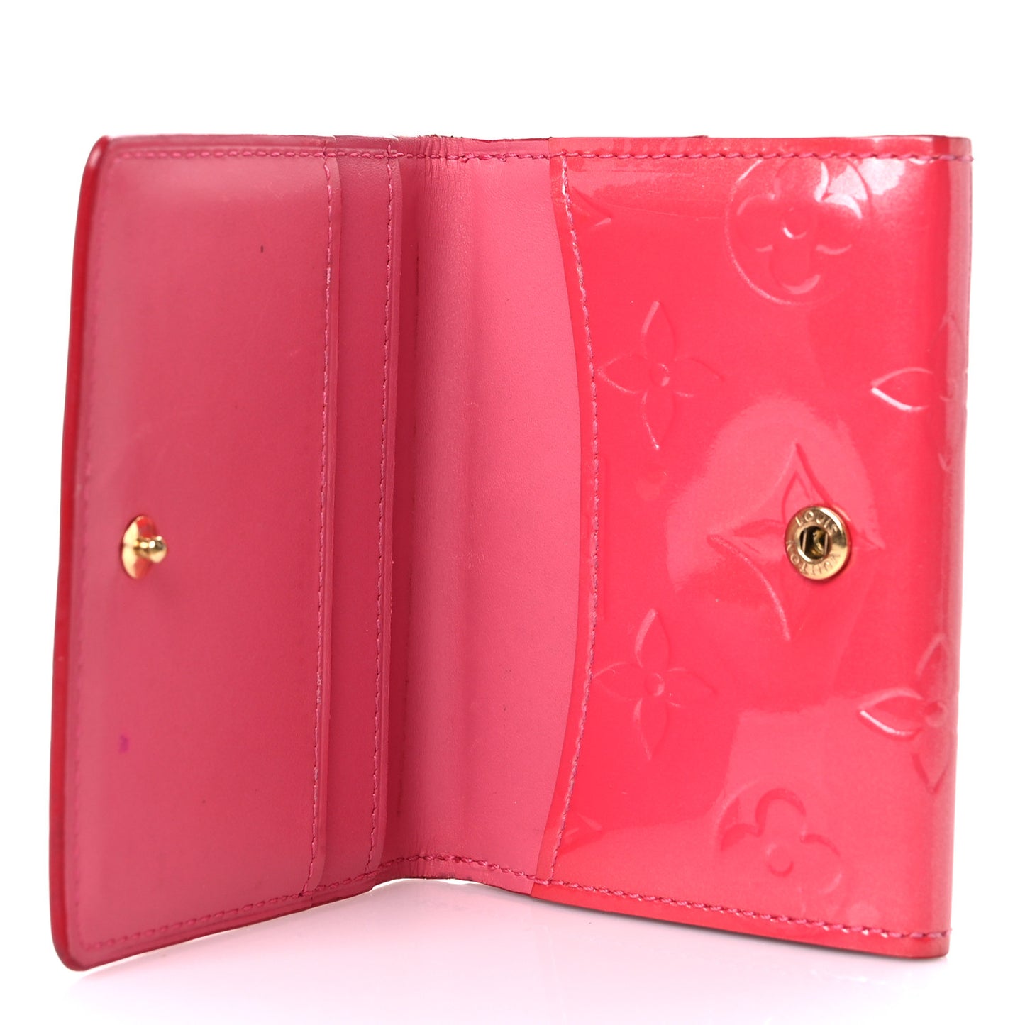 Vernis Business Card Holder Framboise