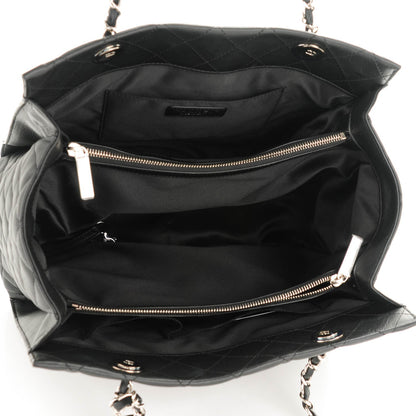 Chanel Calfskin Quilted Chic and Soft Large Shopping Tote Black 5 of 7
