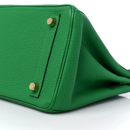 Hermes Togo Birkin 25 Bambou 9 of 9