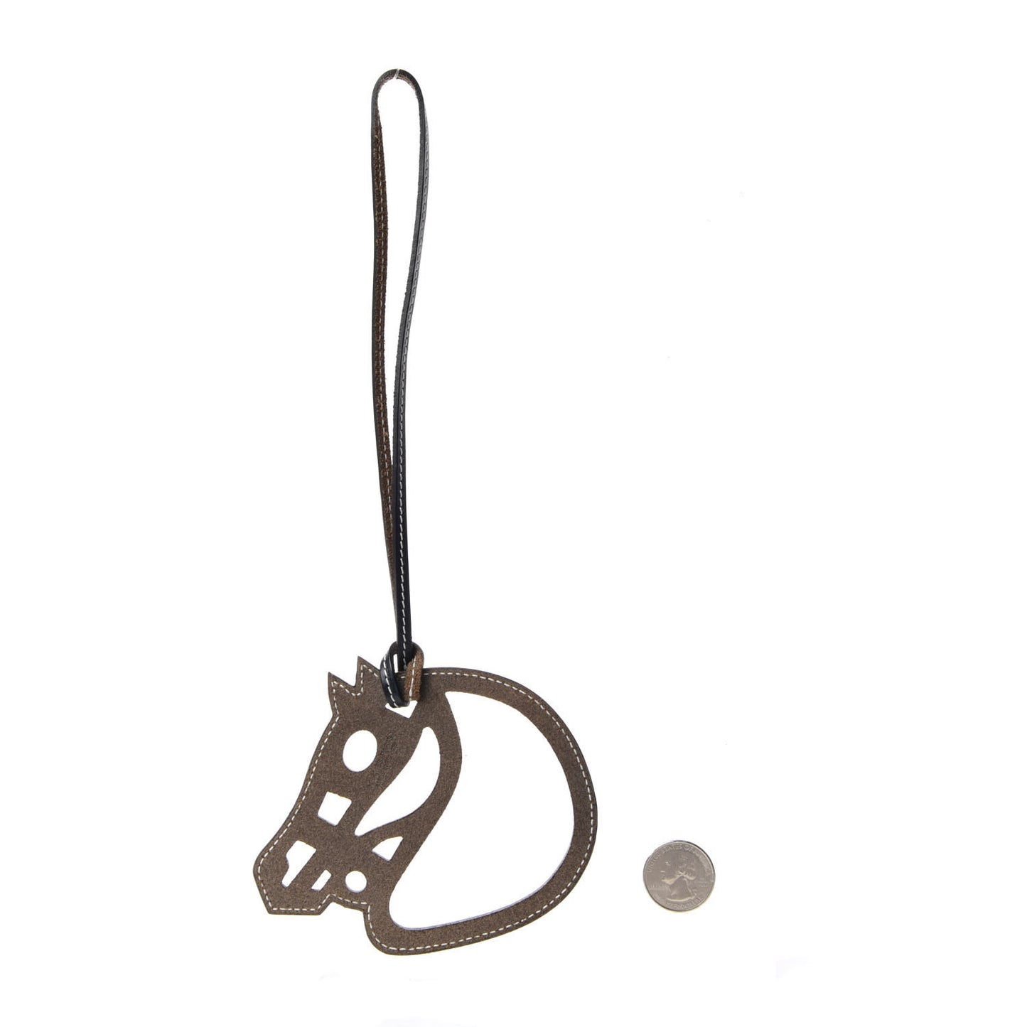 Box Paddock Cheval Horse Bag Charm Black