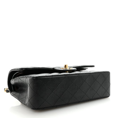 Chanel Caviar Quilted Small Double Flap Black 4 of 11
