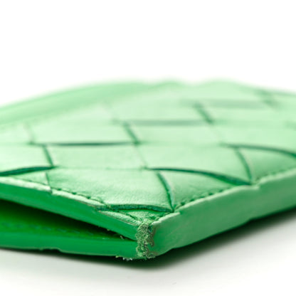 Bottega Veneta Nappa Intrecciato Card Holder Parakeet 9 of 10